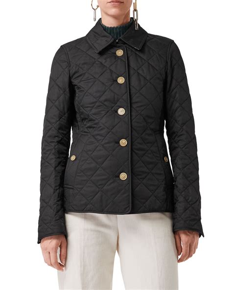 womens quilted jacket burberry|burberry frankby diamond quilted jacket.